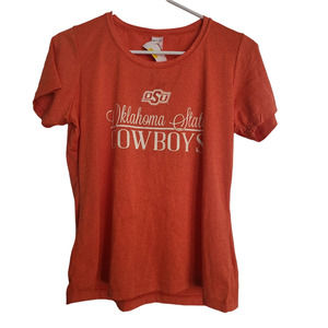 Oklahoma State Cowboys Polyester Short Sleeve T Shirt - Medium